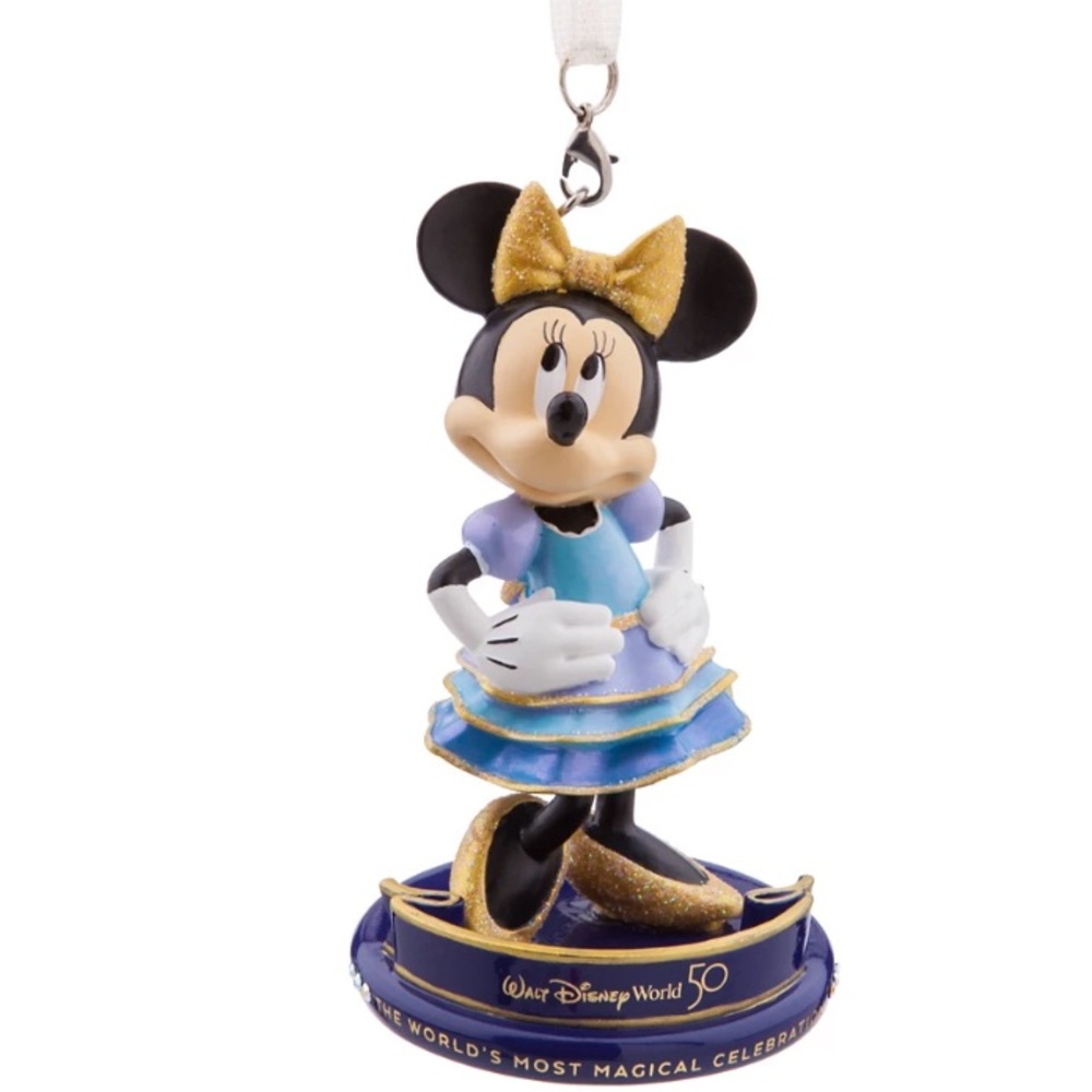 EXCLUSIVE
Walt Disney 50th Anniversary Minnie Mouse Figural Ornament
